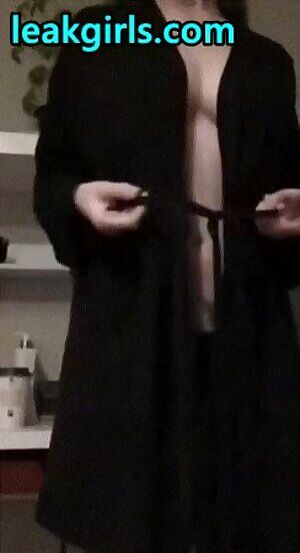 She has the body of a goddess underneath her bath robe