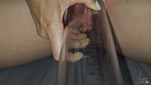Pumped Pussy Amateur Big Clit Grool