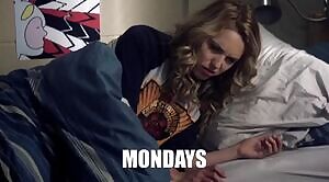 She never dances like this for me