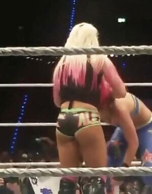 Bayley making Alexa feel the hug life