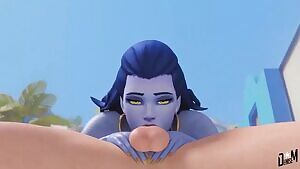 Widowmaker on vacation