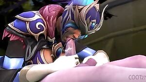 Luna helping TA with her secret problem