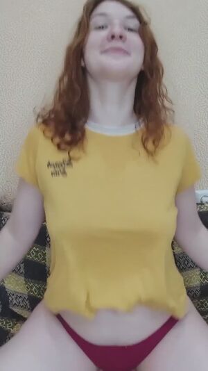 Self Titty Suck Boobs Cute Solo