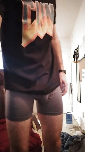 stripping down for bed. How do I look?