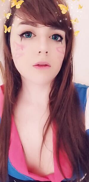 Succubus Dva trying to drain your balls.. Do you like my. Tits?