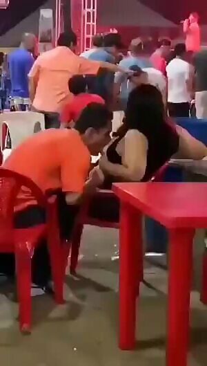 I doubt she goes home with him... but a valient