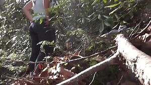 We go wild in the wild! Should we upload the 2nd part with the massive cum shot?