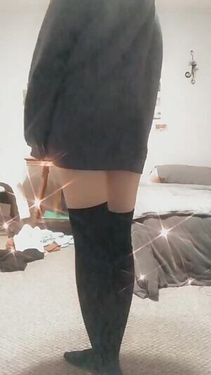 finally invested in some knee socks ˆ˙̫ˆ