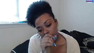 Tongue piercing sloppy top