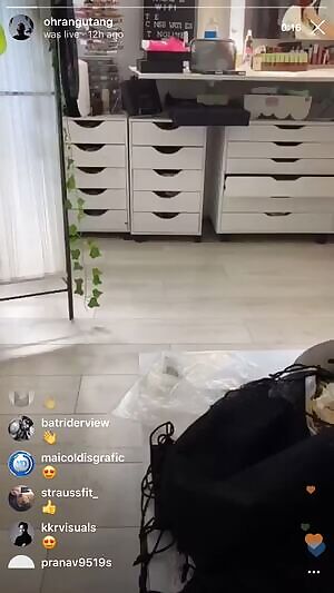 Throwback Photoshoot BTS IG Live