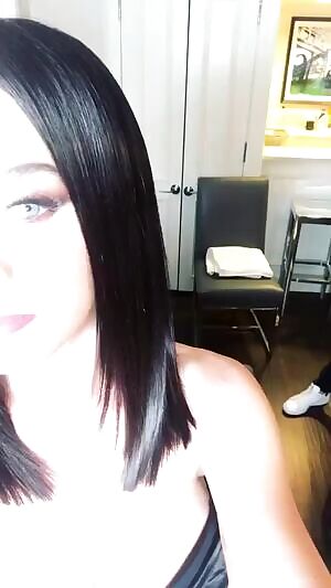 Katy Perry showing off