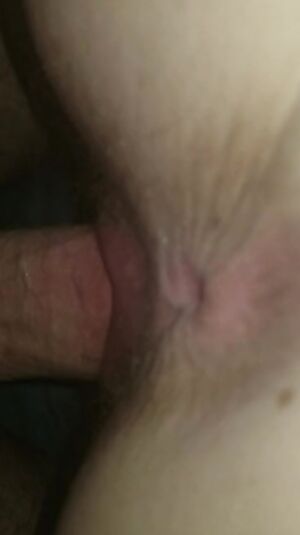 Super close up o me fucking y wife's pussy from behind