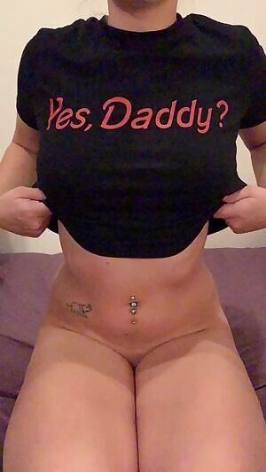 irst titty drop because Daddy got me a new shirt and I wanted to show it off. Any pointers?!