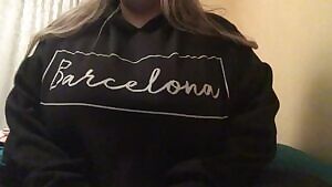 Big sweaters are good for hiding