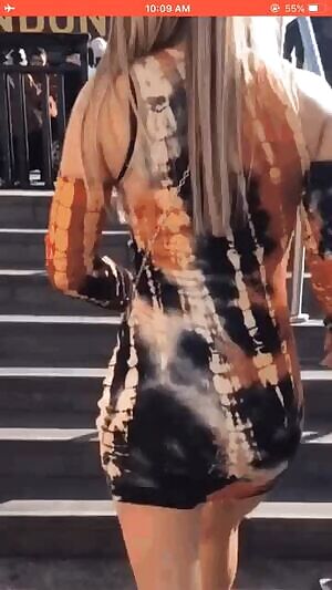 Lana’s Hard Ass WALKING..