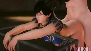 Chun-Li fucked from behind