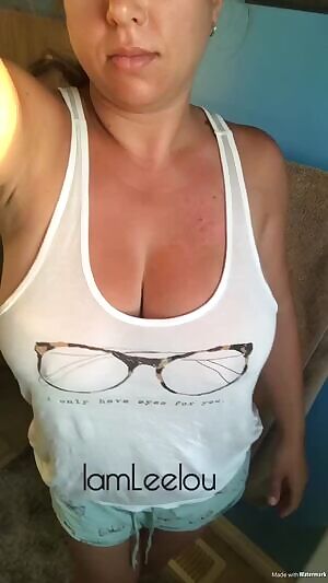 Sorry for the camera shake. My tits have a bit of weight to then when I drop them!