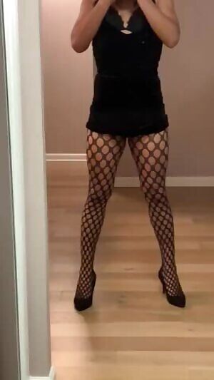 You want me to lift up my dress to see my panties? What panties? 🙃