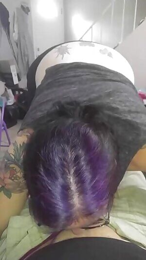 The Blowing of the Purple Woman