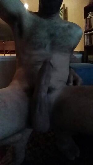 Playing with my cock