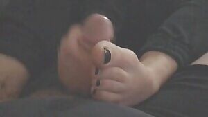 We’ve been inactive on here but still very active making husband and other guys cum with my feet