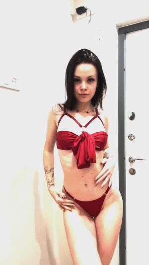 TS Lingerie Cute Natural Tits Panties