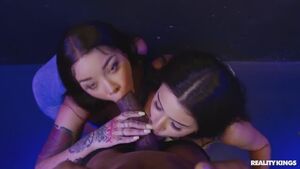 Face Fucking Asian BBC Big Tits