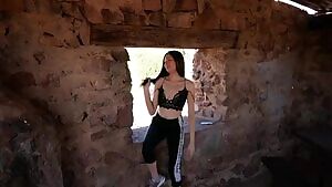 I got a little naughty while out hiking!