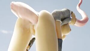 Futa Liara T’Soni cumming everywhere