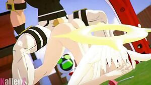 Jack-O' Fucked in Crouch Position