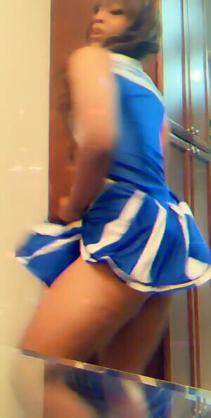 Cheer Trap Practicing for the first Football Game this Friday