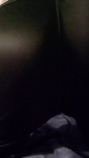 Pulling my thong to the side