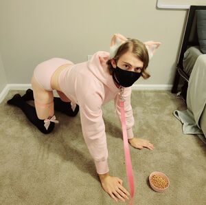 Catboys Ass Cute Femboy Leash