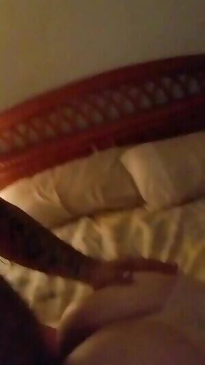 Taking hubby's cock from behind