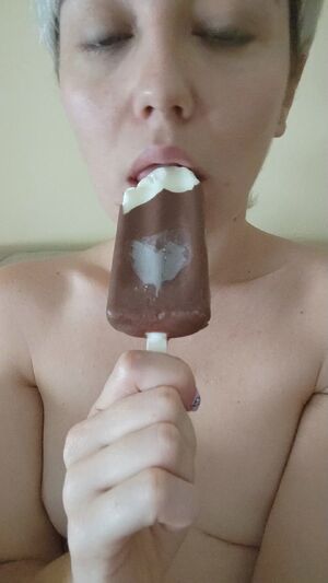 Food Play Long Tongue Petite Teen