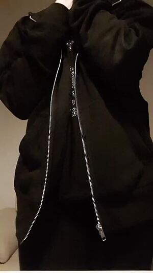 Tits and arse out to play in the living room. Let's hope my latmates don't walk in