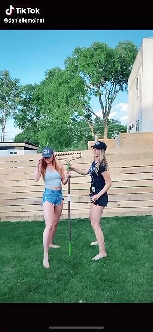 Danielle Moinet getting down on TikTok