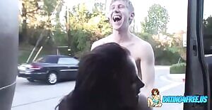 Right on the road who gives a fuck:)