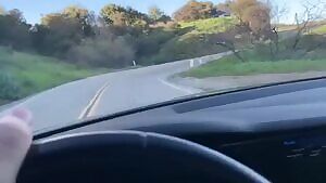 Bj in an Audi Car running