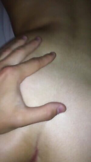 Sexy latina bounces on cock and explodes on back and ass