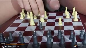 Queen to E5, check and cum