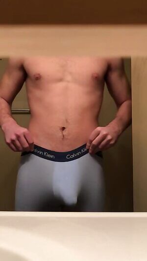 Bursting out of my Calvin Klein’s