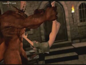 Monster Sex 3D Animation Demon Domination