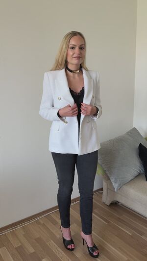 Underneath BDSM Blonde Collared Submissive