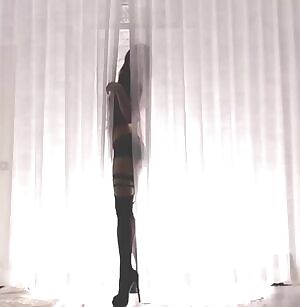 Arisha Practing her Stripper Skills