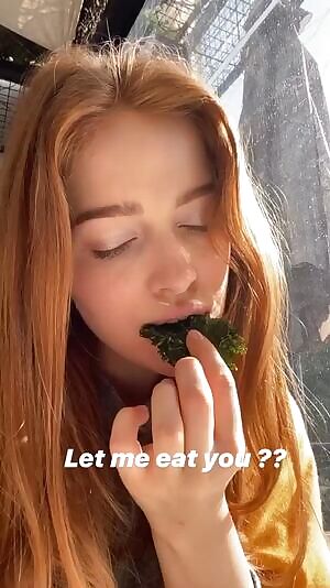 How to make eating kale chips sexy as hell