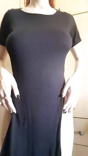 Black Dress Peal Reveal