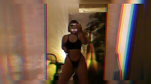 Chinese big butt girl 018