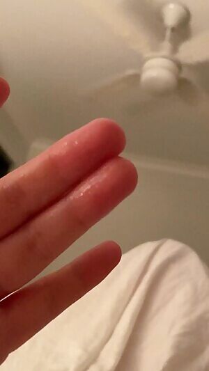 A wet surprise after scrolling through reddit