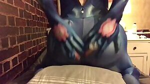 So horny I ripped my suit